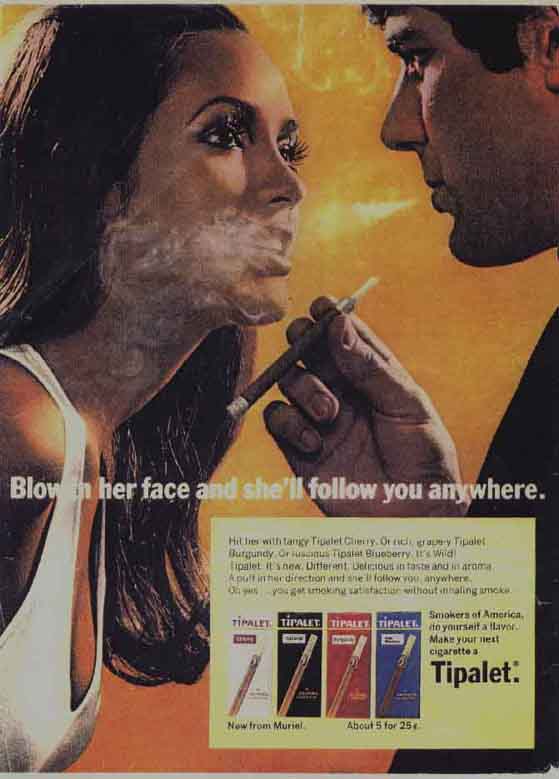 A cigarette ad from the 60's
