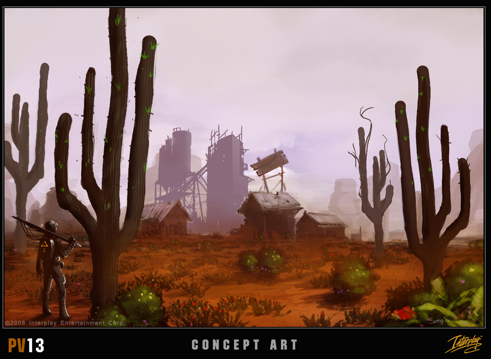 Desert
The 4th concept image from Project V13
Keywords: Interplay FOOL PV13 Project V13 Concept Art Fallout MMO