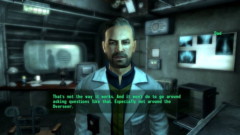 Your father in Fallout 3
Keywords: Liam Neeson Fallout 3 Screenshot father