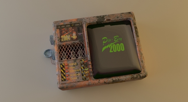 Pipboy 2000 Render part 3
A render of the Pipboy 2000, made by Equilerex

Keywords: Fallout Pipboy 2000 Equilerex