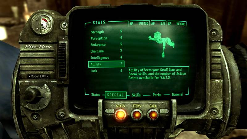 Pipboy 3000
Keywords: Fallout 3 Screenshot pipboy 3000