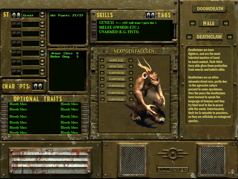 Furry Deatclaws lolz
Keywords: Furry Deathclaw Bethesda