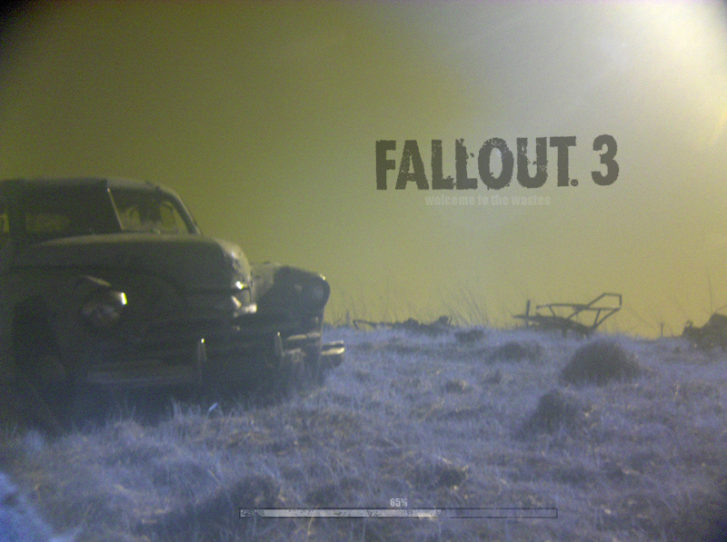 Fan-made Fallout 3 Loading Screen
A loading screen for Fallout 3, made by Equilerex

Keywords: Fallout 3 Loading Screen