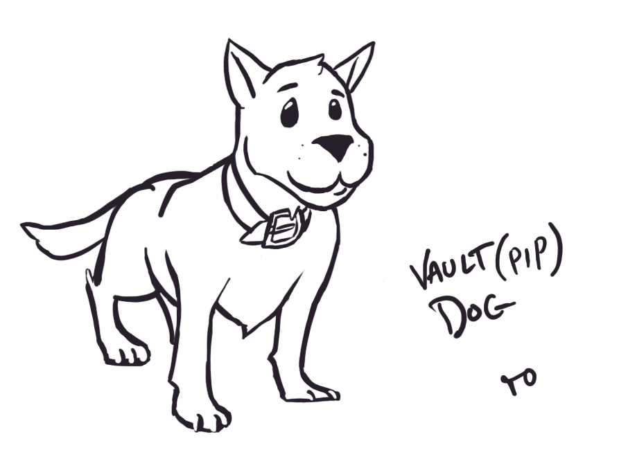 VaultDog
What I thought Vault-Tec's doggy mascot might look like.
Keywords: dog