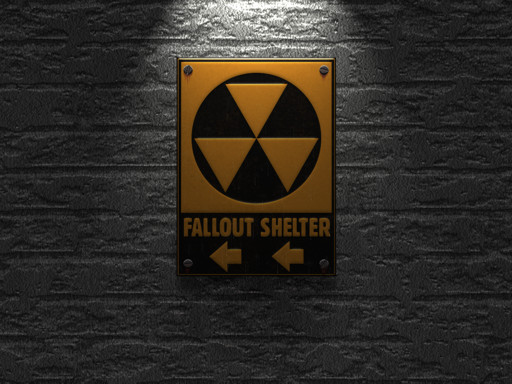 Fallout Shelter Sign
