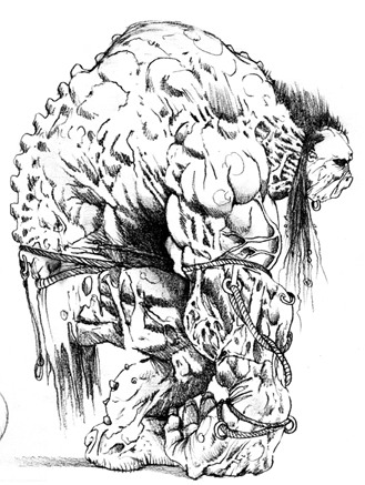 Super mutant
A deformed [url=http://falloutvault.com/index.php?title=Super_mutant]Super mutant[/url], concept art by [url=http://falloutvault.com/index.php?title=Tariq_Raheem]Tariq Raheem[/url].
