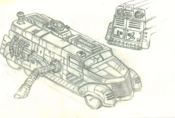 Ambulance
Concept art for an ambulance that never made it to the final game.
