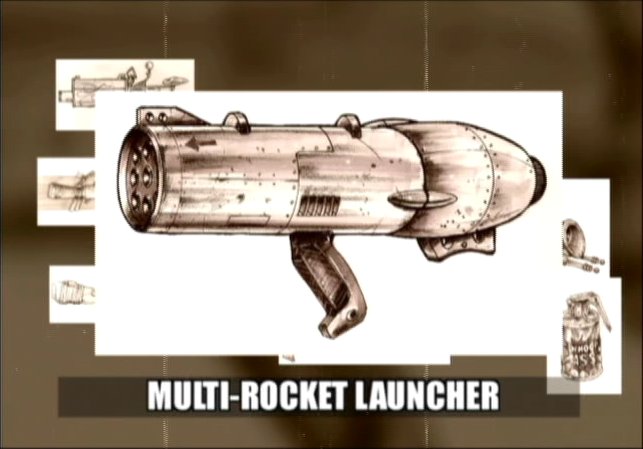 Multi Rocket Launcher
[url=http://wiki.duckandcover.cx/index.php?title=Rocket_Launcher]Rocket Launcher[/url] concept art from [url=http://wiki.duckandcover.cx/index.php?title=FOBOS]FOBOS[/url]
