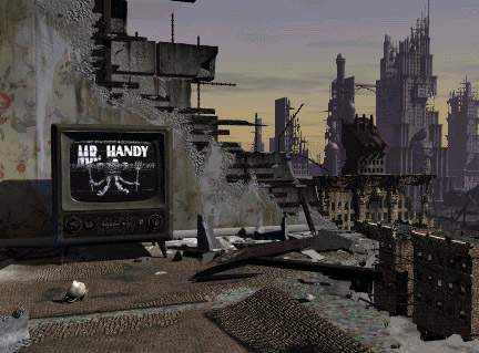 Intro
Intro screenshot with Mr. Handy advertisement
