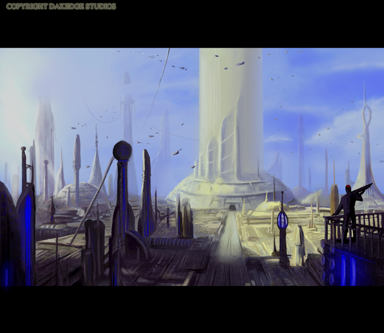 Eden City - Concept Art
